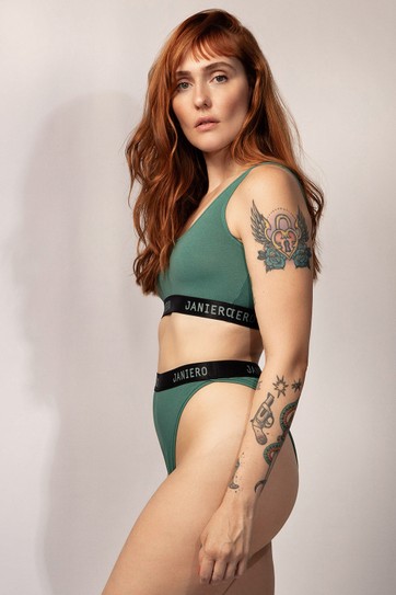 TOP ESPORTIVO VERDE ESTHER